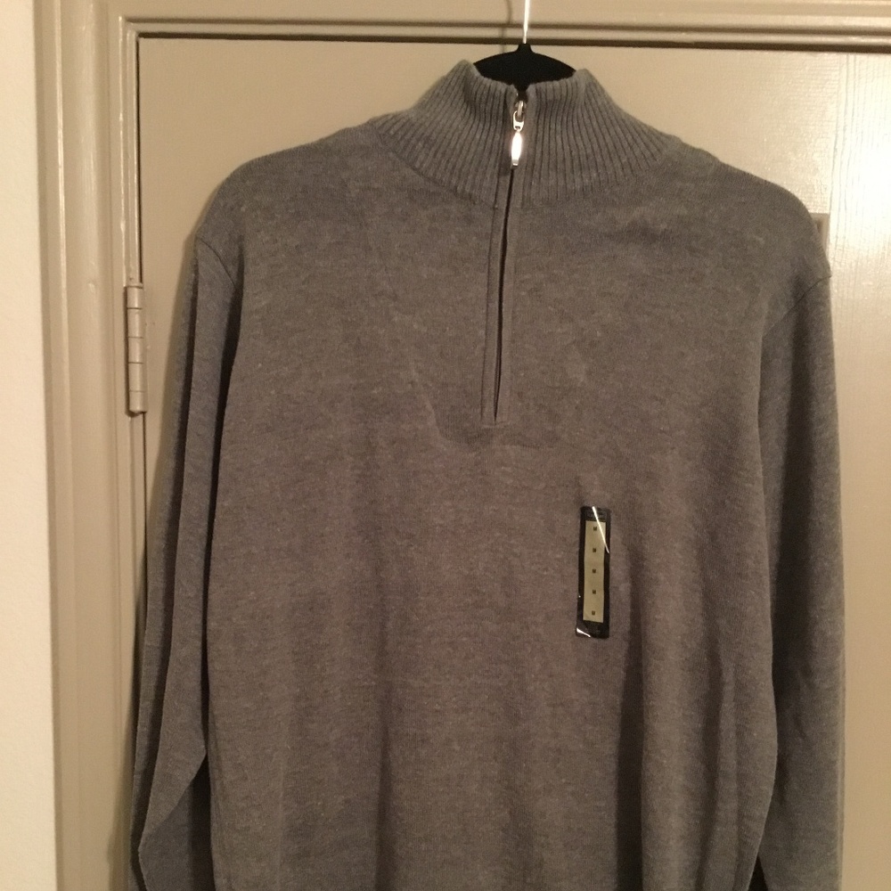 Mens Haggart 1/2 Zipper Turtle Neck Sweater